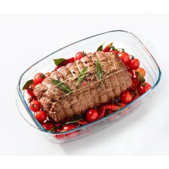 Gifi Cuisson^Plat à four rectangulaire transparent 6,5 L