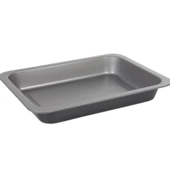 Gifi Cuisson^Plat à four rectangulaire gris revêtement anti adhérent
