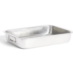 Gifi Cuisson^Plat à lasagnes en inox 37x27,5xH6,5cm
