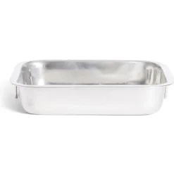Gifi Cuisson^Plat à lasagnes en inox 27x19,5xH6,5cm