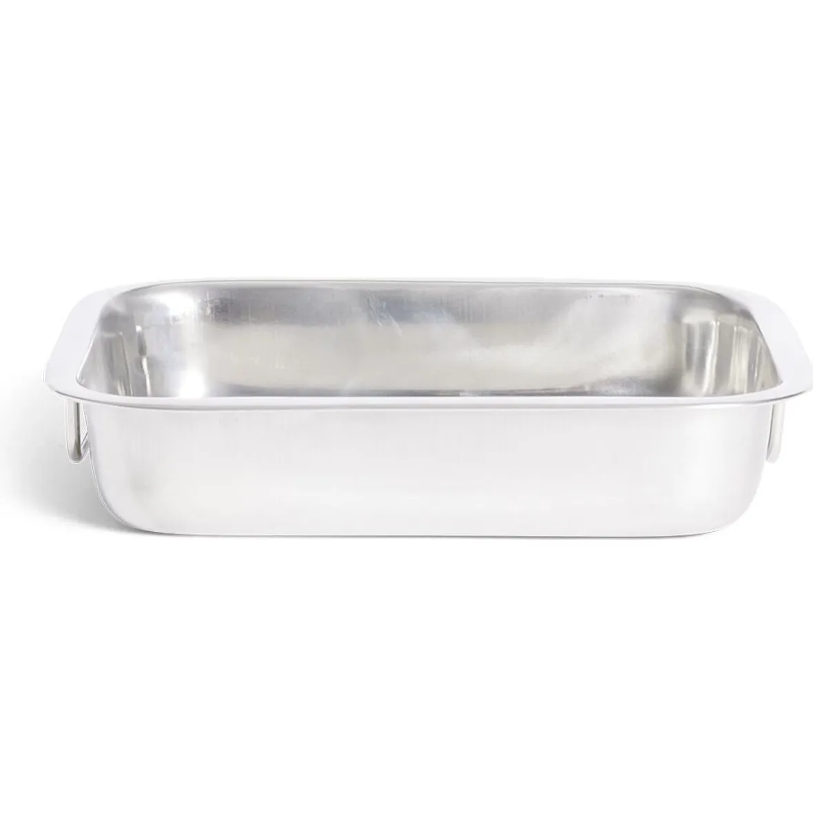 Gifi Cuisson^Plat à lasagnes en inox 27x19,5xH6,5cm