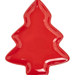 Gifi Cuisson^Plat en grès forme sapin de Noël