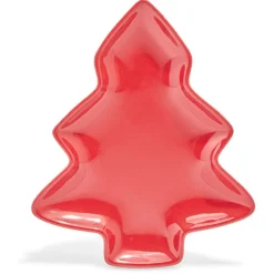 Gifi Cuisson^Plat en grès forme sapin de Noël