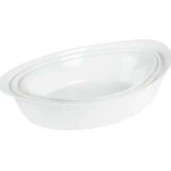 Gifi Cuisson^Plat four verre smart cuisine Luminarc blanc x 3