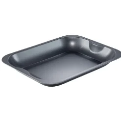 Gifi Cuisson^Plat gris carbone en métal x4