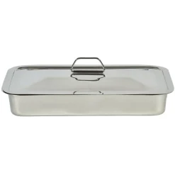 Gifi Cuisson^Plat inox XXL avec couvercle