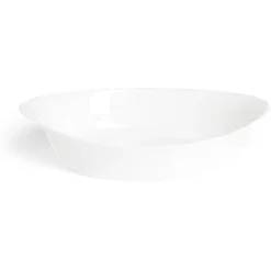 Gifi Cuisson^Plat ovale 29x17cm Luminarc blanc avec motifs