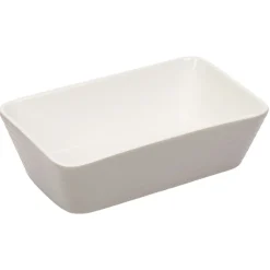 Gifi Cuisson^Plat rectangulaire cuisson four x3 céramique blanc