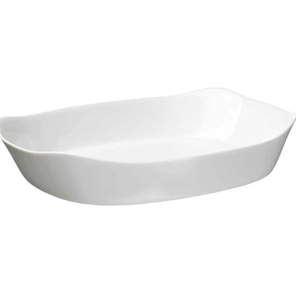 Gifi Cuisson^Plat rectangulaire en opale couleur blanc 30x22cm