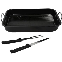 Gifi Cuisson^Plat rectangulaire grill à rotir