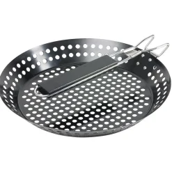 Gifi Cuisson^Poêle à marrons en acier au carbone Ø30,5cm