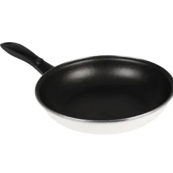 Gifi Cuisson^Poêle acier émaillé beige Ø 28 cm