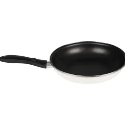 Gifi Cuisson^Poêle acier émaillé beige Ø 28 cm