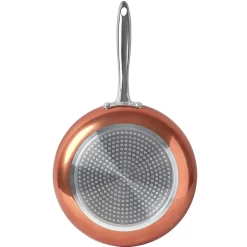 Gifi Cuisson^Poêle aluminium extérieur cuivre ø28 cm