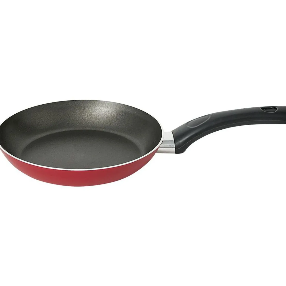 Gifi Cuisson^Poêle aluminium noir et rouge Ø20cm