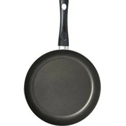 Gifi Cuisson^Poêle aluminium noir et rouge Ø28cm