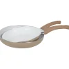 Gifi Cuisson^Poêle aluminium taupe x2