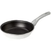 Gifi Cuisson^Poêle anti adhérente acier émaillé noir et blanc Ø20cm
