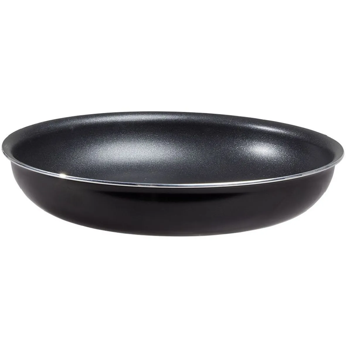 Gifi Cuisson^Poêle antiadhérente sans poignée noir Ø24cm