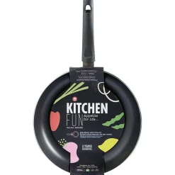 Gifi Cuisson^Poêle avec manche indicateur de chaleur Ø28 cm