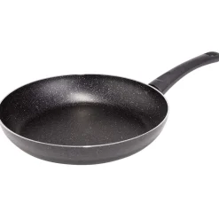 Gifi Cuisson^Poêle effet pierre antiadhérente noir Ø28cm