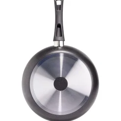Gifi Cuisson^Poêle effet pierre antiadhérente noir Ø28cm