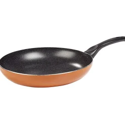Gifi Cuisson^Poêle effet pierre noire et orange x2