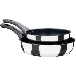 Gifi Cuisson^Poêle en inox x 2