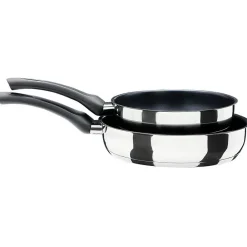 Gifi Cuisson^Poêle en inox x 2
