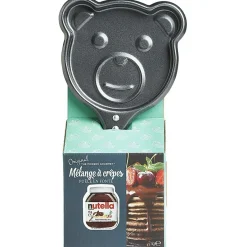 Gifi Cuisson^Poêle mini crêpe fantaisie noir acier