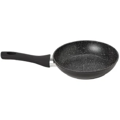 Gifi Cuisson^Poêle noire en aluminium effet pierre Ø20 cm