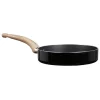 Gifi Cuisson^Poêle noire manche effet bois Ø 20