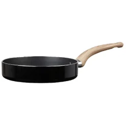 Gifi Cuisson^Poêle noire manche effet bois Ø 20