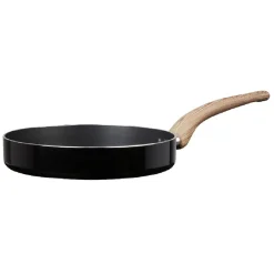 Gifi Cuisson^Poêle noire manche effet bois Ø 24