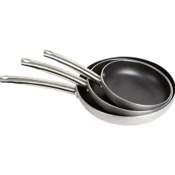Gifi Cuisson^Poêle revêtement anti-adhérent x3 - Tous feux dont induction
