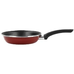 Gifi Cuisson^Poêle ronde inscription Healthy Cooking rouge et noir
