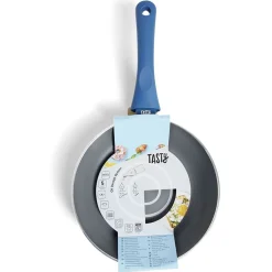 Gifi Cuisson^Poêle tous feux Ø20cm aluminium gris et bleu