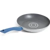 Gifi Cuisson^Poêle tous feux Ø24cm aluminium gris et bleu