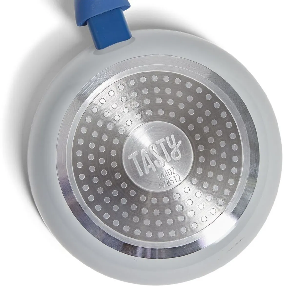 Gifi Cuisson^Poêle tous feux Ø24cm aluminium gris et bleu