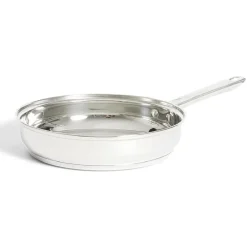 Gifi Cuisson^Poêle tous feux dont induction inox gris Ø28cm