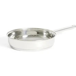 Gifi Cuisson^Poêle tous feux dont induction inox gris Ø24cm