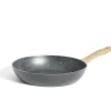 Gifi Cuisson^Poêle tous feux dont induction aluminium noir Ø28cm