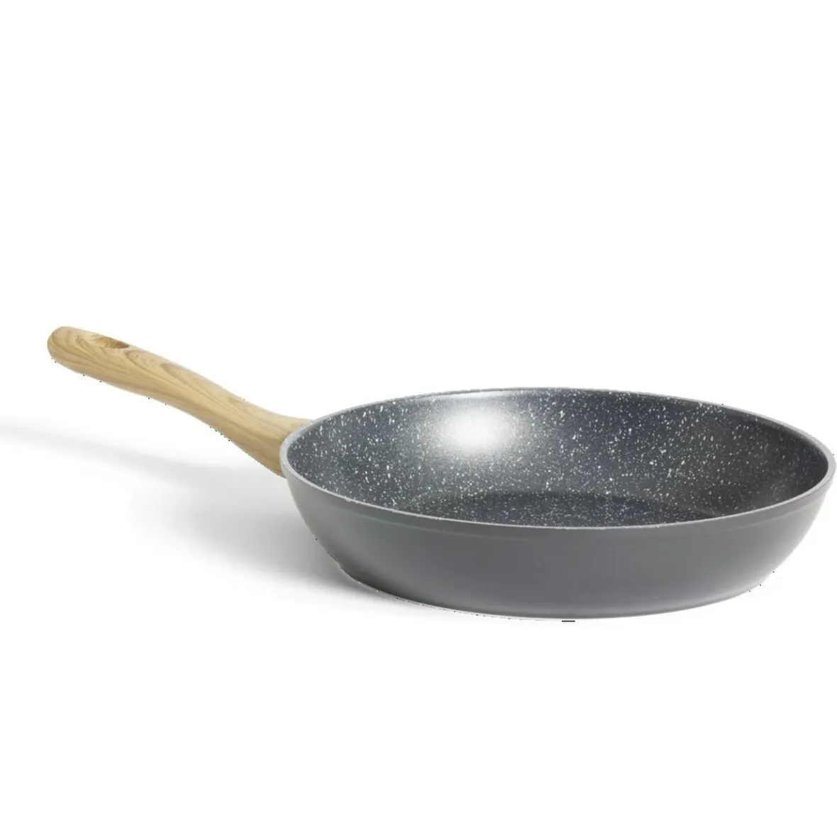 Gifi Cuisson^Poêle tous feux dont induction aluminium noir Ø28cm