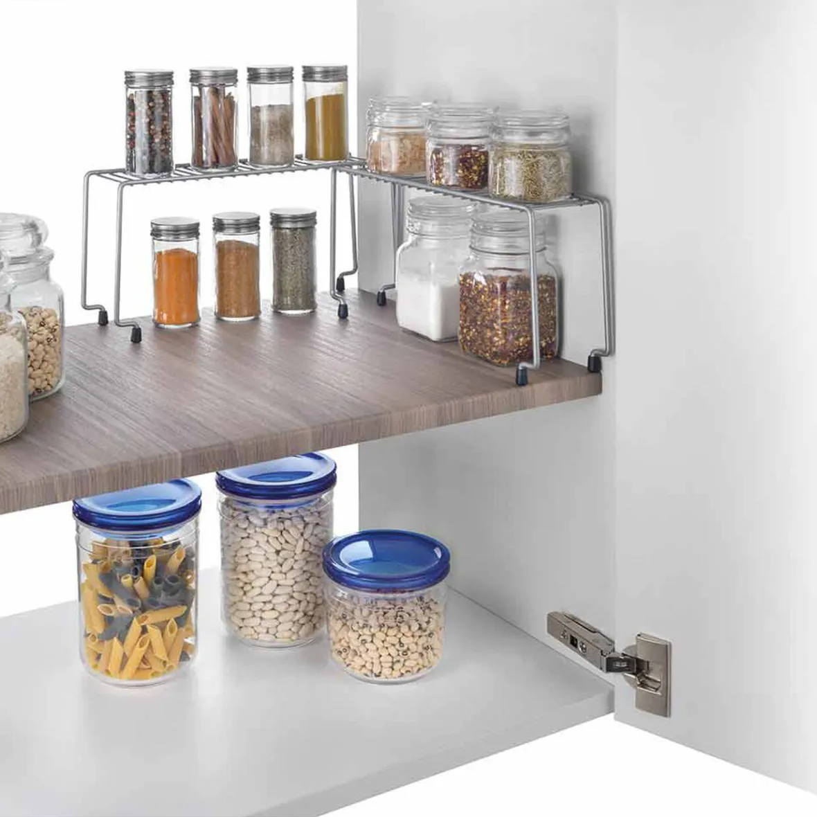 Gifi Rangement De Cuisine^Pont de rangement Metaltex superposable x2