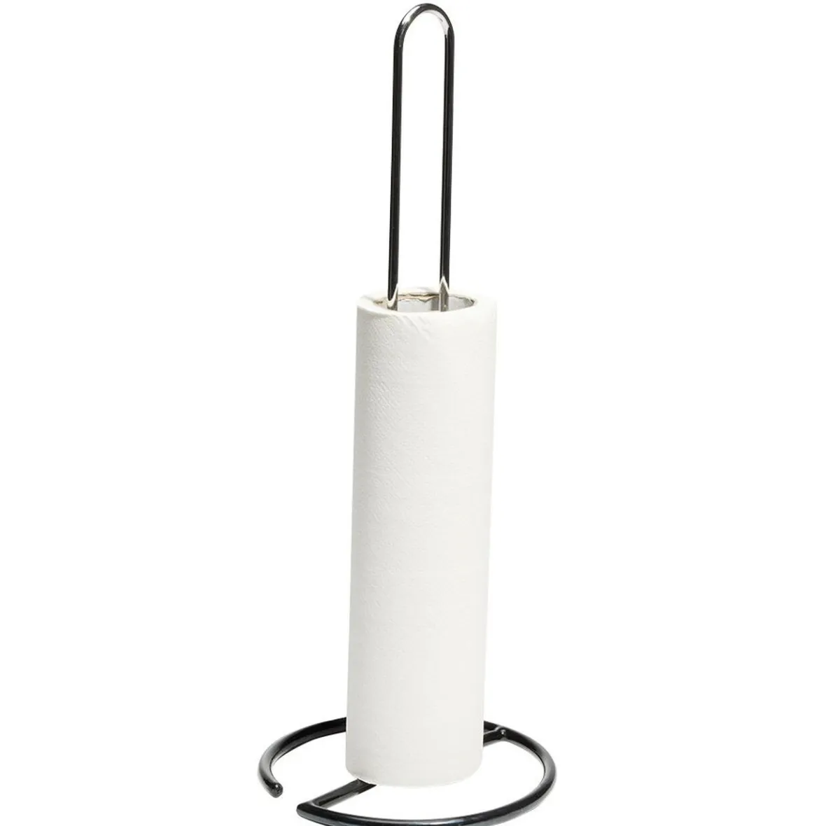 Gifi Rangement De Cuisine^Porte essuie tout métal blanc