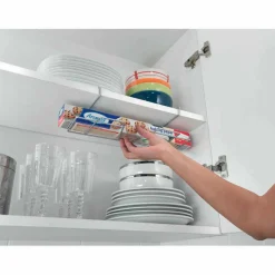 Gifi Rangement De Cuisine^Porte rouleau Metaltex à fixer sur étagère