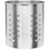 Gifi Rangement De Cuisine^Porte ustensile rond inox point ajouré