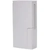 Poubelle brosse WC blanche^Gifi Clearance