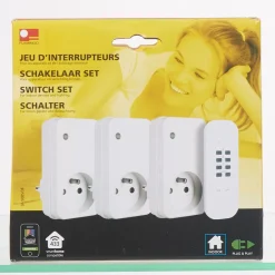 Prise x 3 avec télécommande^Gifi Clearance