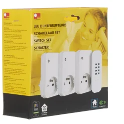 Prise x 3 avec télécommande^Gifi Clearance